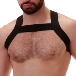 Barcode Berlin Harnais élastique Matt Noir